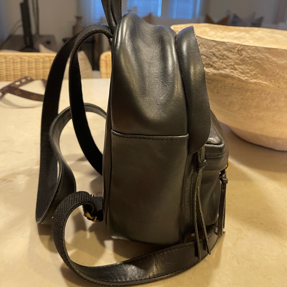Madewell Mini Lorimer Backpack in Black - Picture 7 of 13